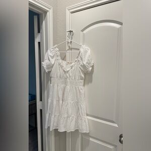 Mini Doll Dress in White